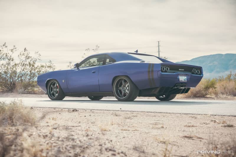 2022 Dodge Challenger a 1968 Dodge Charger The ExoMod C68