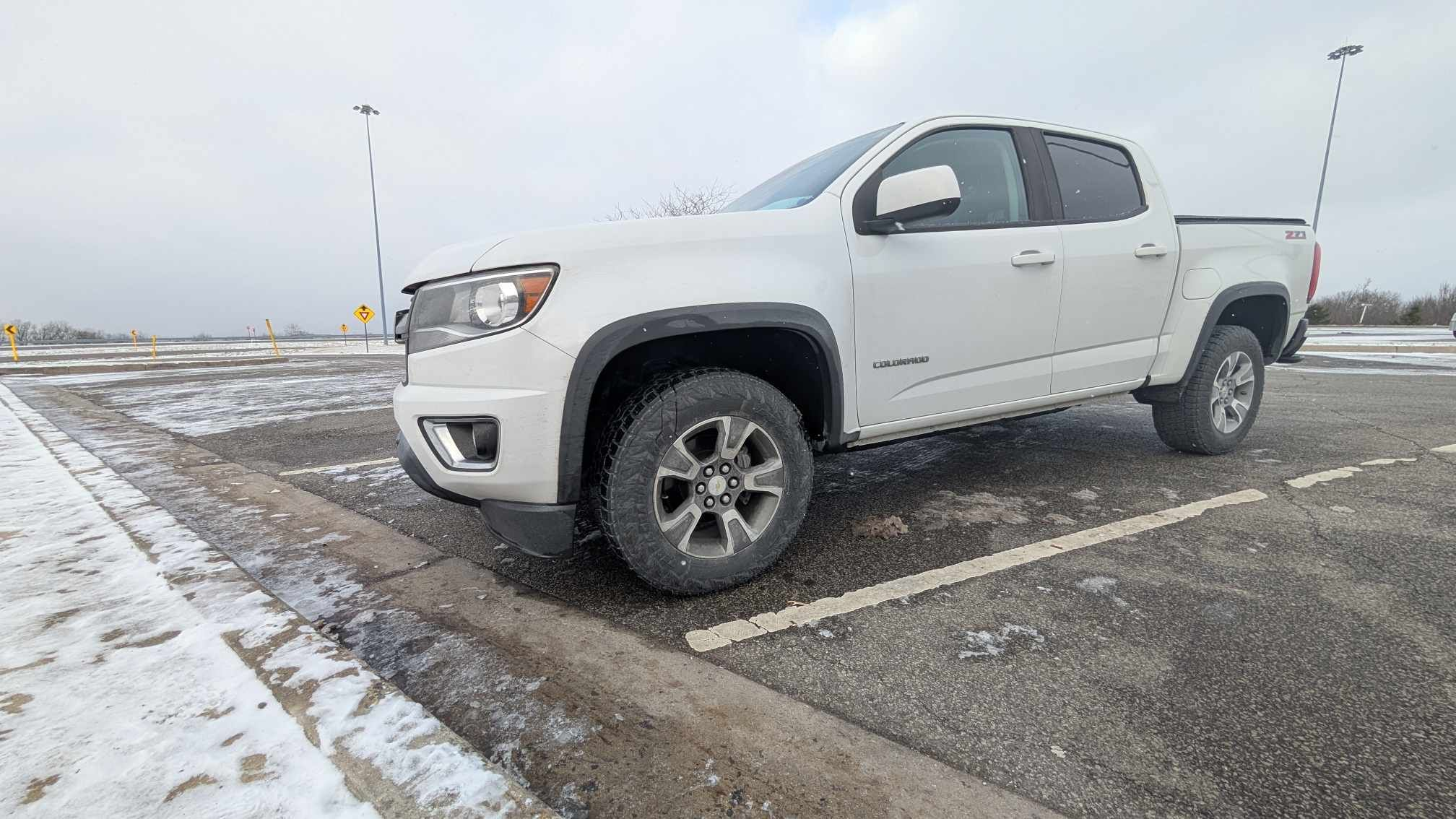 Nitto Terra Grappler G3 tires on a Chevy Colorado truck