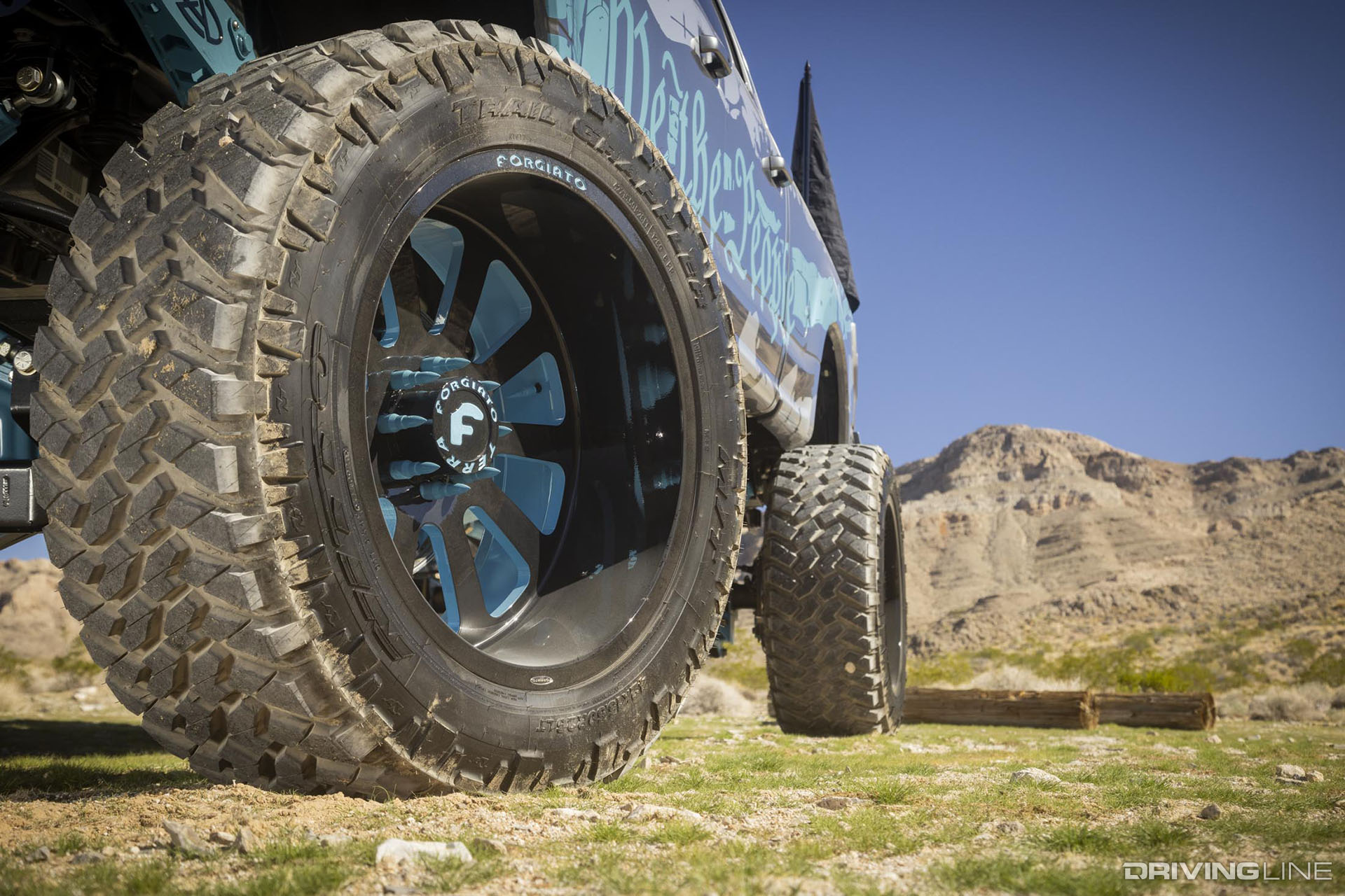 Ford F-350 on Nitto Trail Grappler