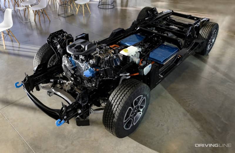2023 Jeep Grand Cherokee 4xe drivetrain cutaway