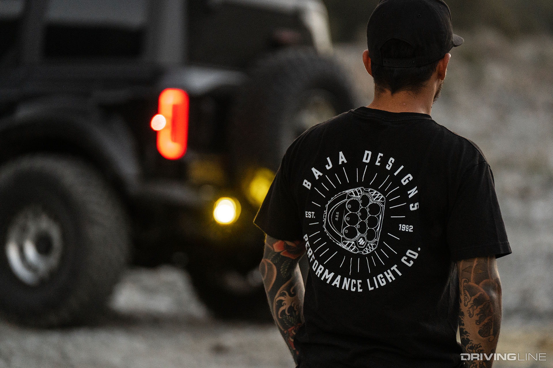 Baja Designs Ford Bronco with Owner