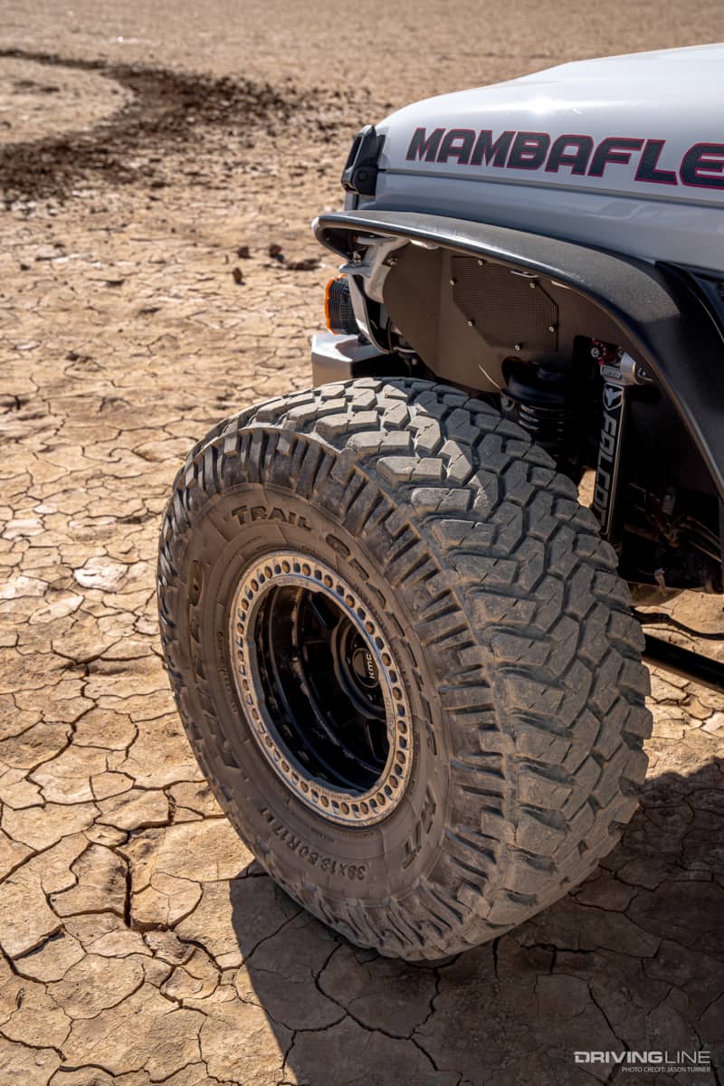 Nitto Trail Grappler on Jeep Wrangler with KMC wheels
