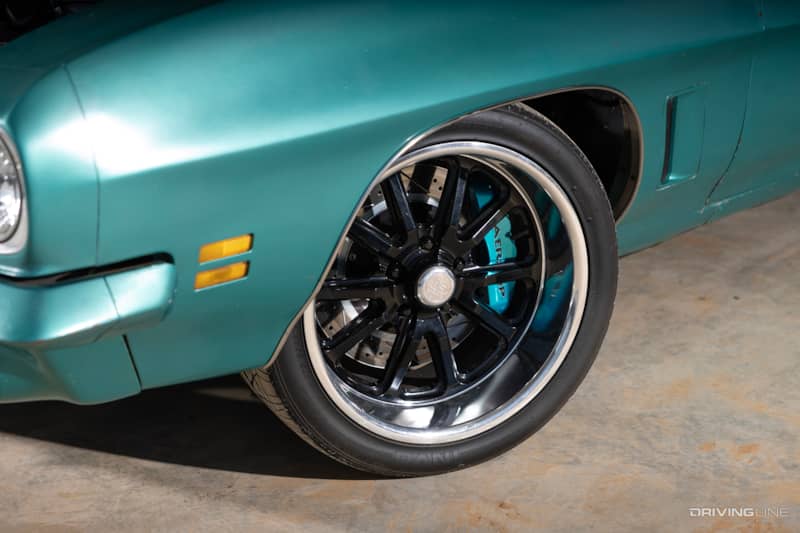 US Mags Wheels of Cynthia Pierce's '72 Pontiac GTO