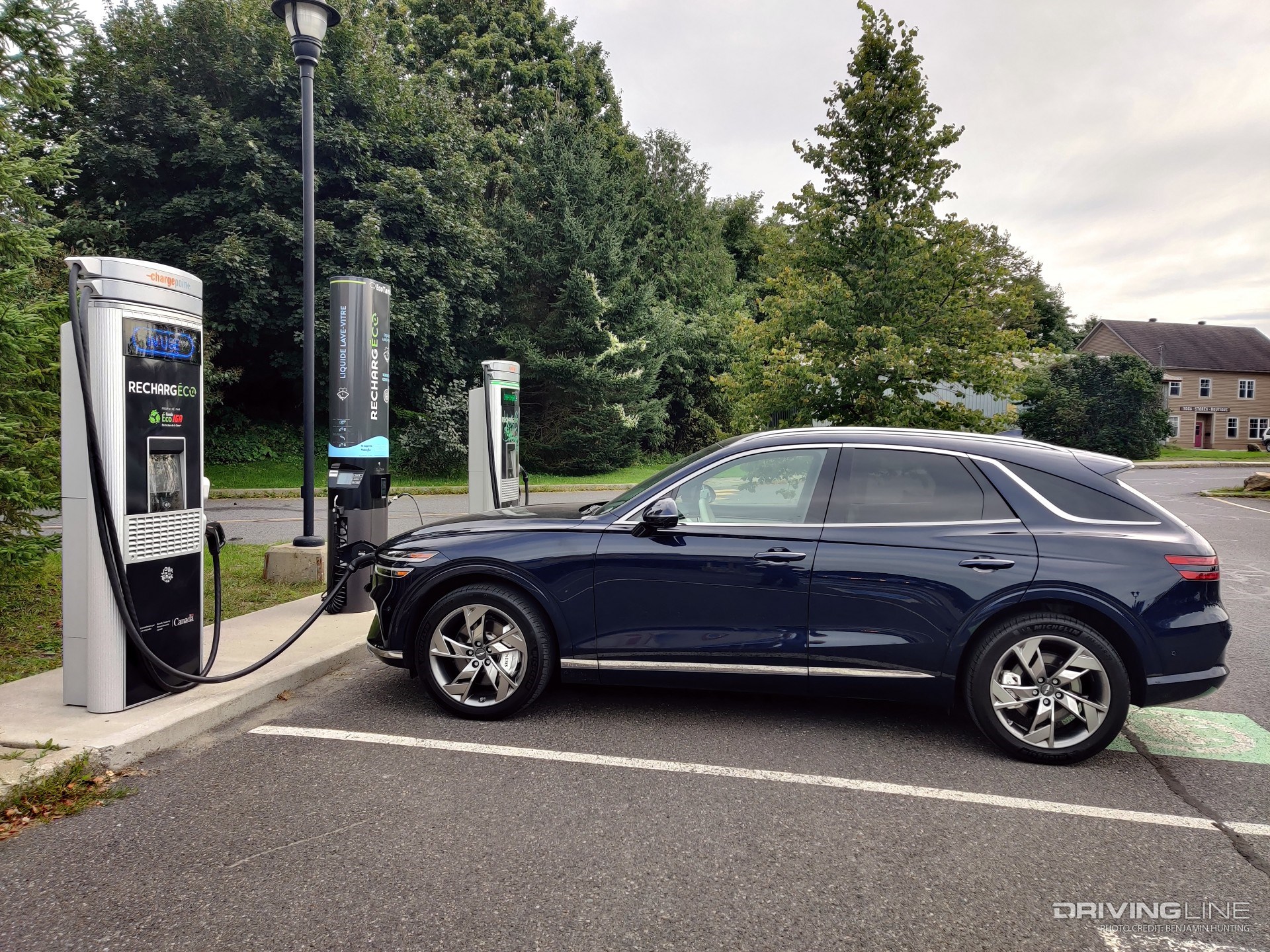 2023 Genesis Electrified GV70 charging