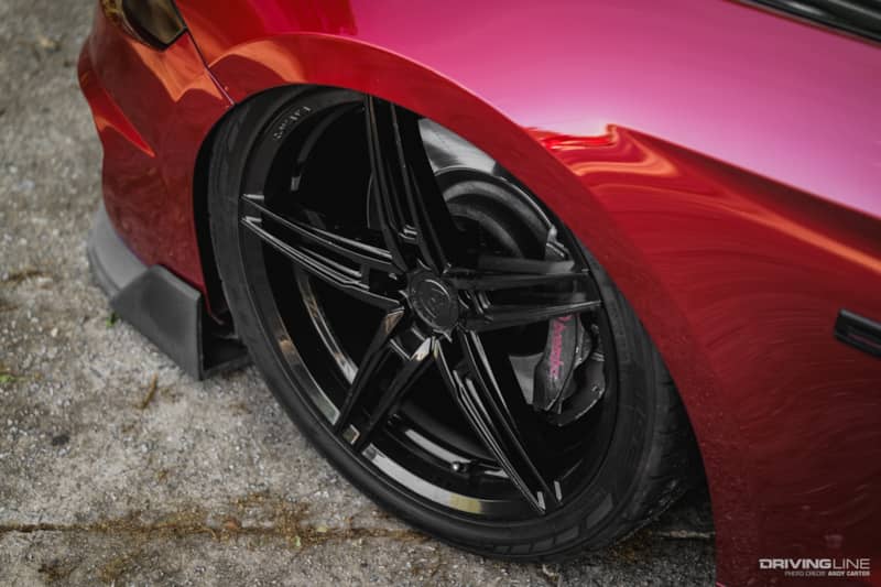 2018 Mustang GT with Rohana wheels and Nitto NT555 G2 tires