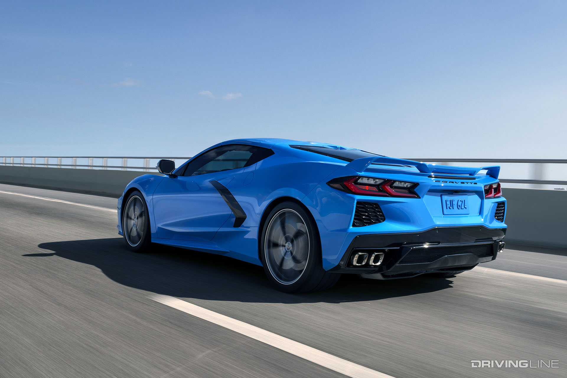 2024 C8 Corvette Blue