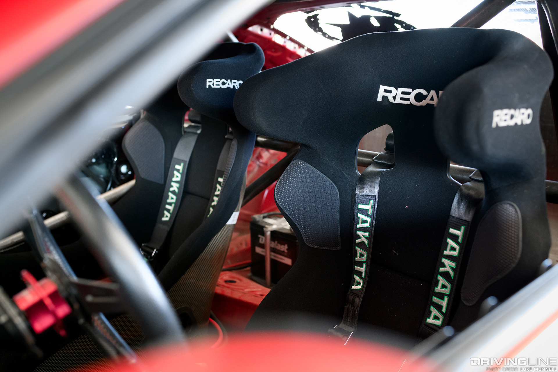 Recaro Seats in Toyota 86 Drift Car