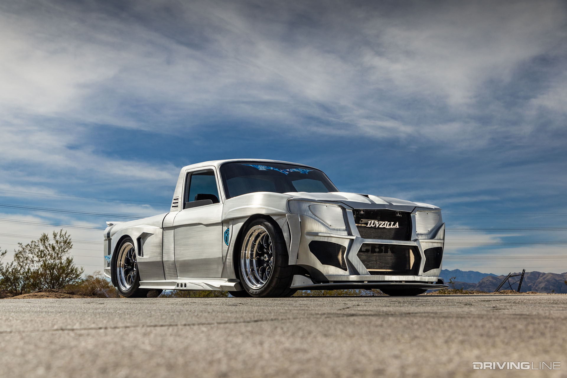 Chevy Luvzilla Front 3/4 View