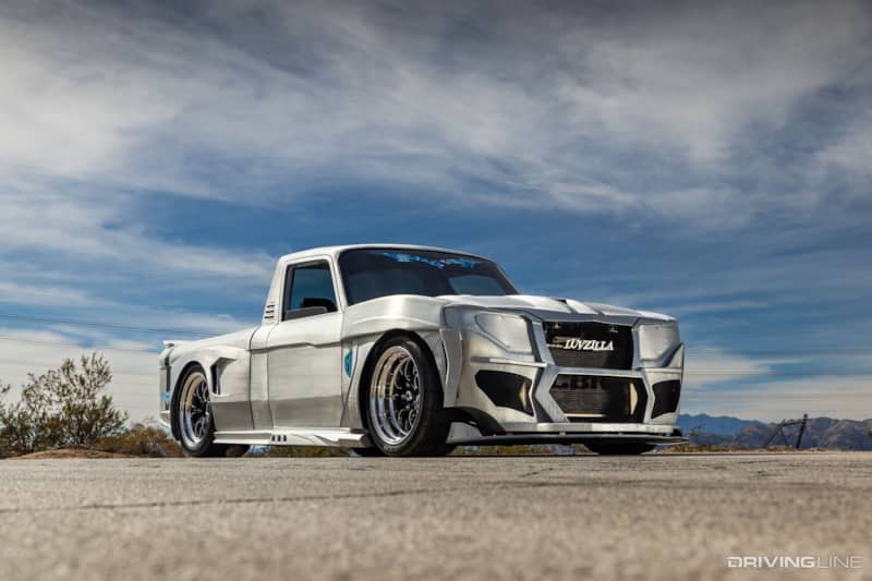 Chevy Luvzilla Front 3/4 View