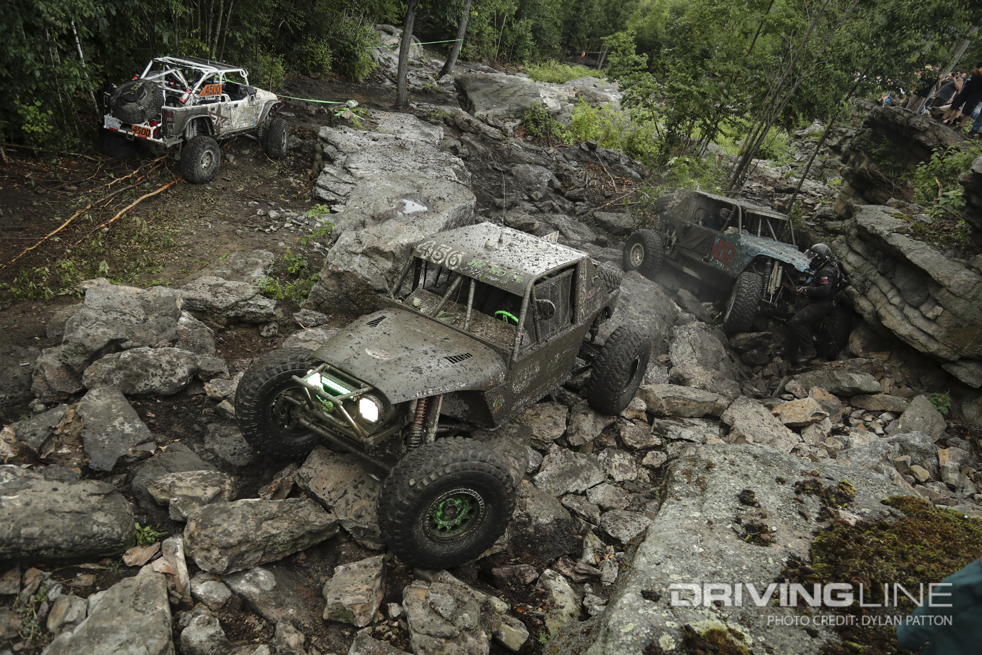 Buggys quickly backed up at certain spots on the race course where passing was all but impossible.