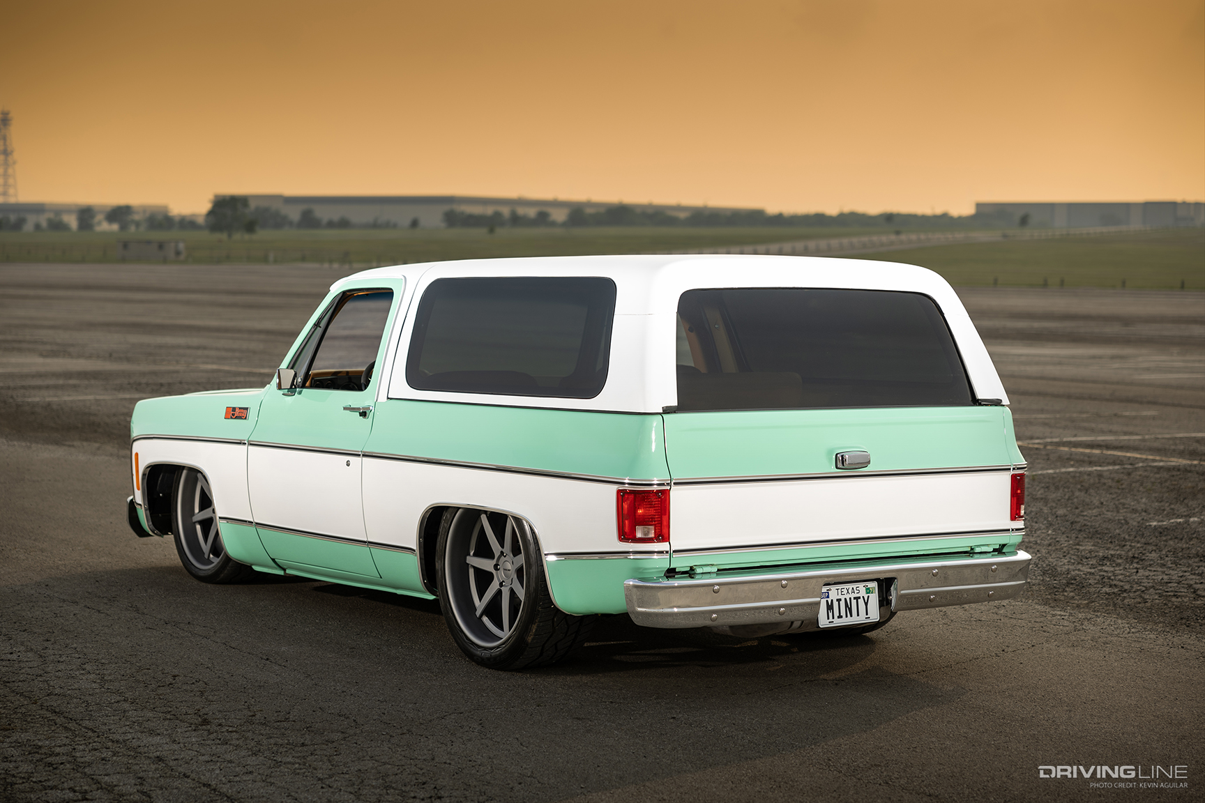 Rear of Cody McKelvy's '78 GMC Jimmy Built by Hill's Hot Rods