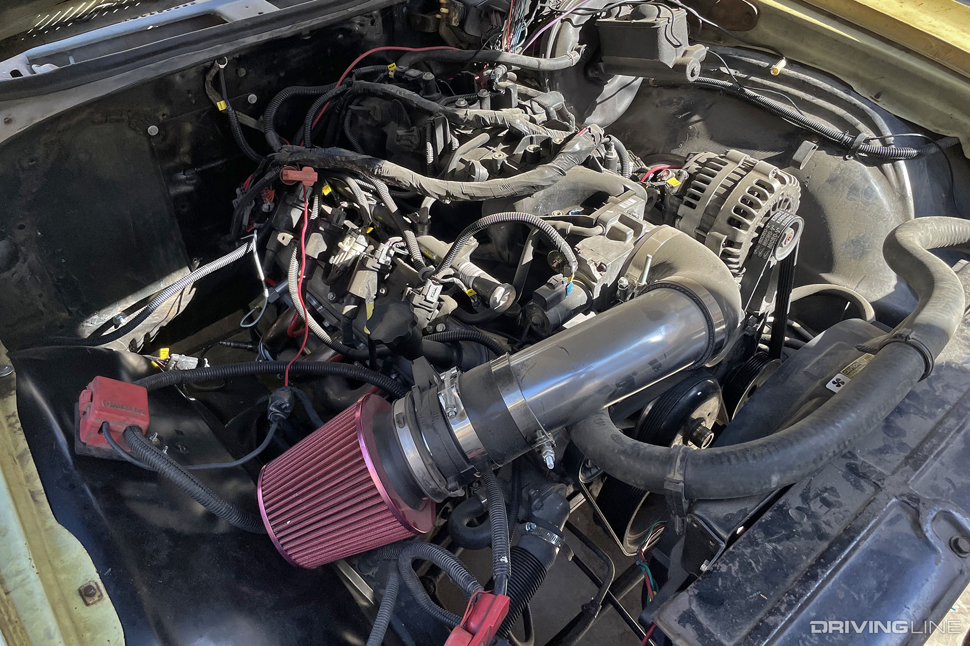 1972 Chevelle 5.3 LS Swap Engine Bay