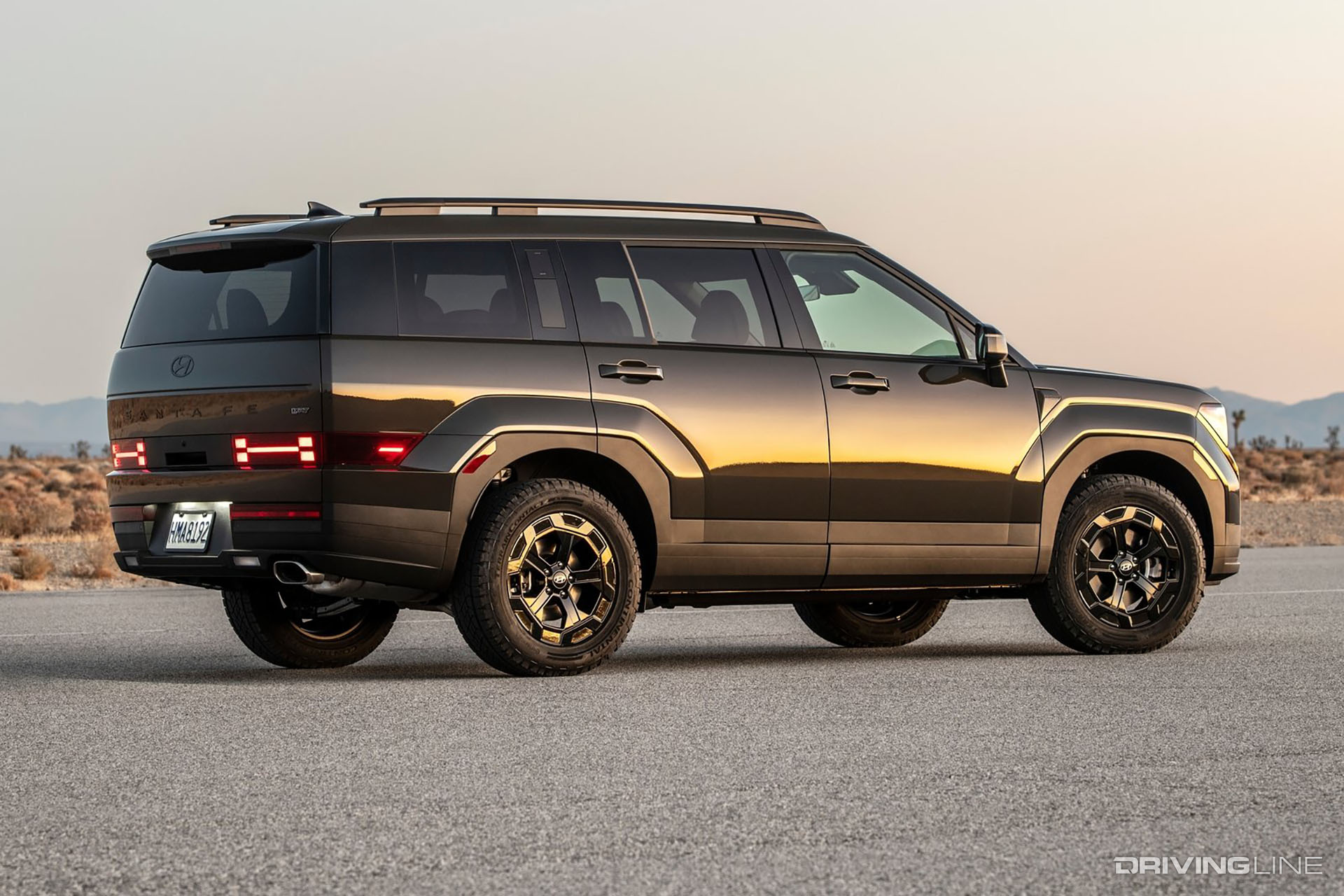 2024 Hyundai Santa fe Black