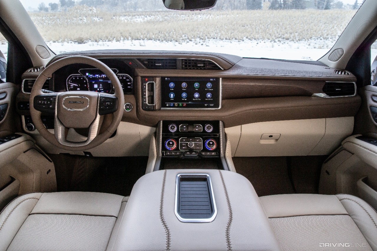 GMC Yukon Denali interior
