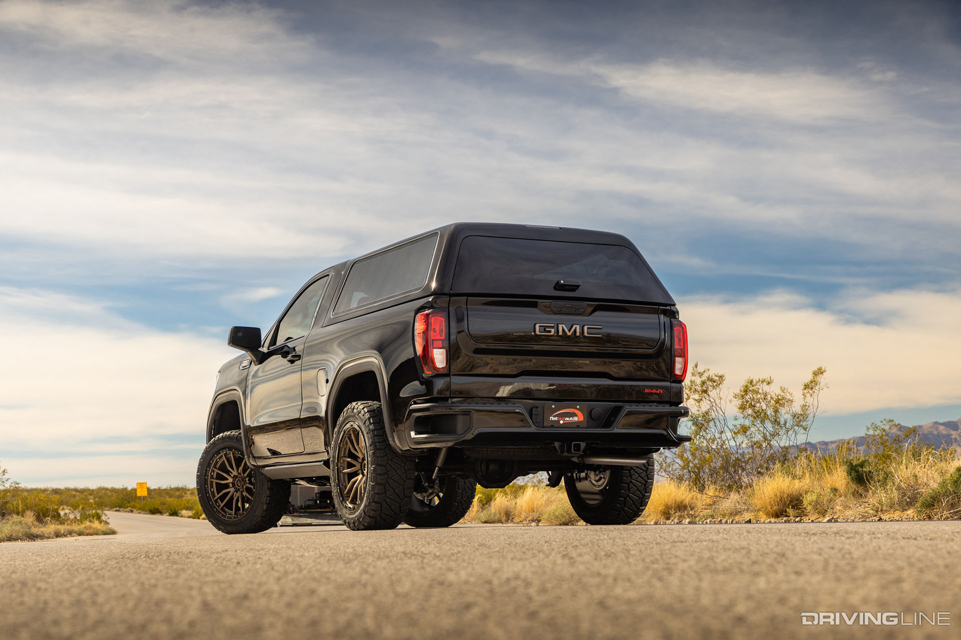 Flat Out GMC Jimmy Rear View