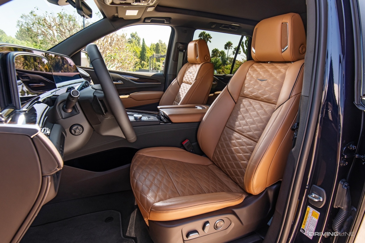 Cadillac Escalade front seats