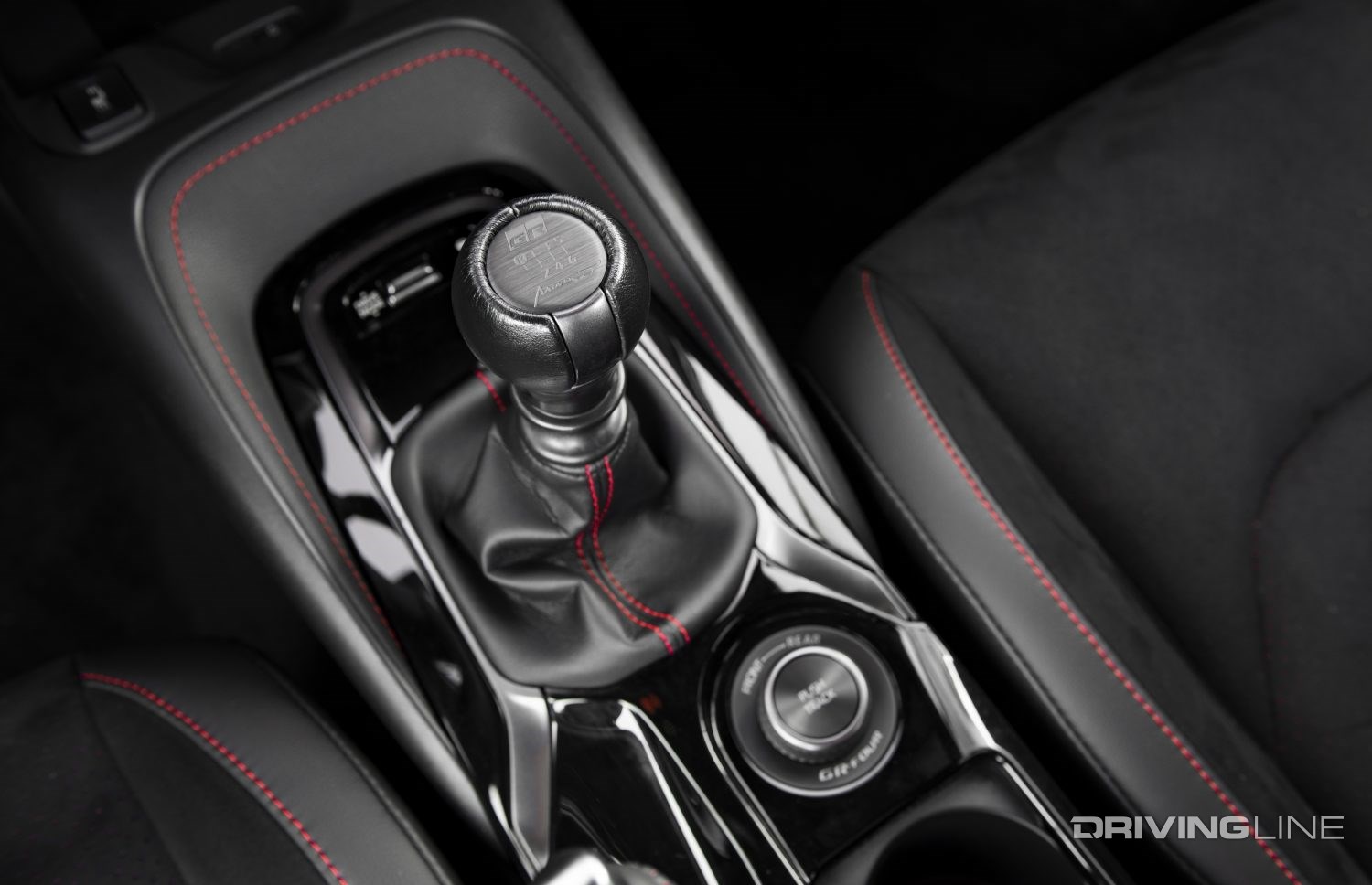 2023 Toyota GR Corolla shifter